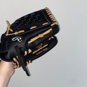 Right handed baseball glove